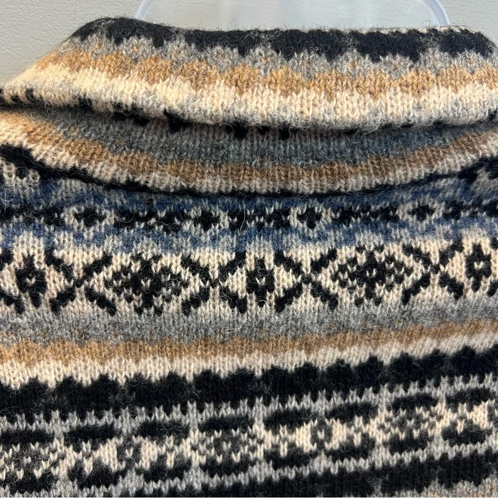 Banana Republic Fair Isle Wool Cardigan - Size Large - Picture 5 of 6